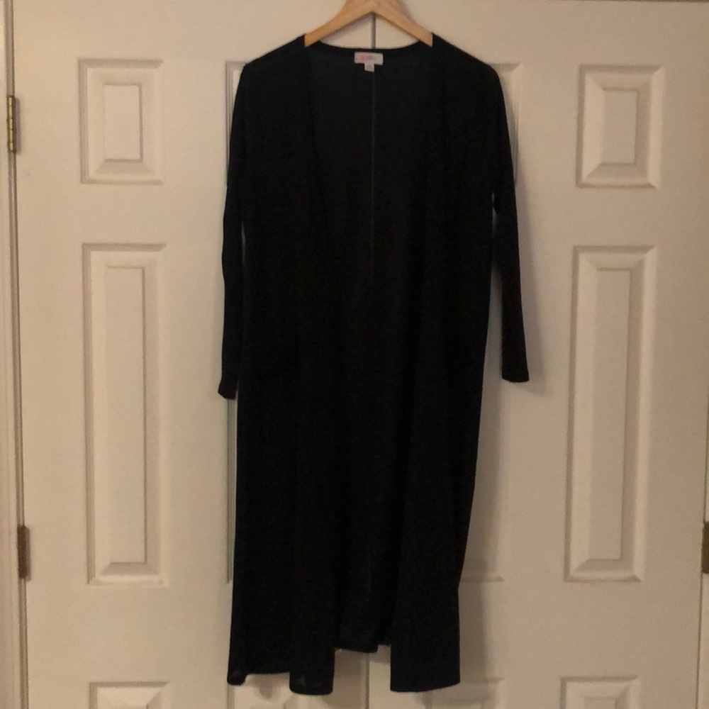 LuLaRoe Black Sarah - Medium